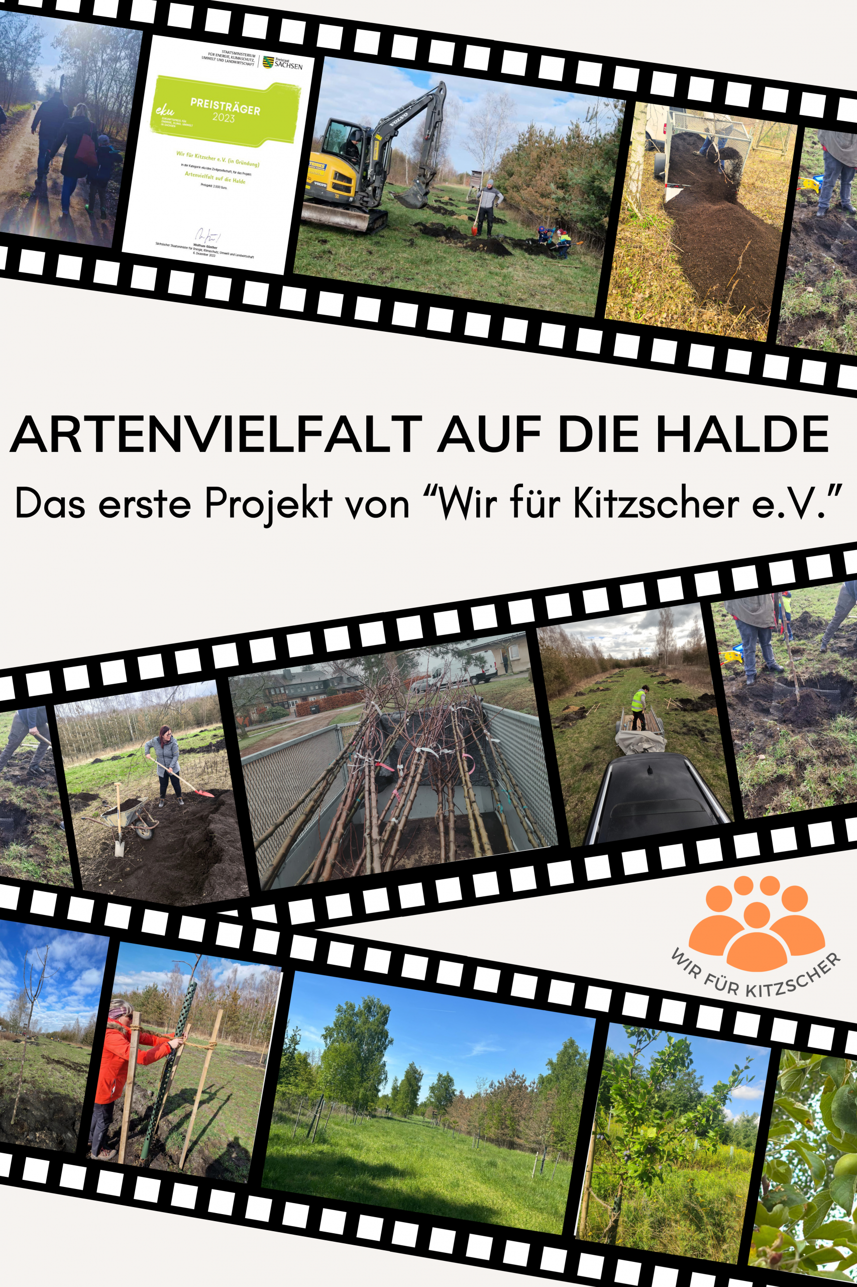 Unser erstes Projekt: „Artenvielfalt auf die Halde“ – Eine Zusammenfassung